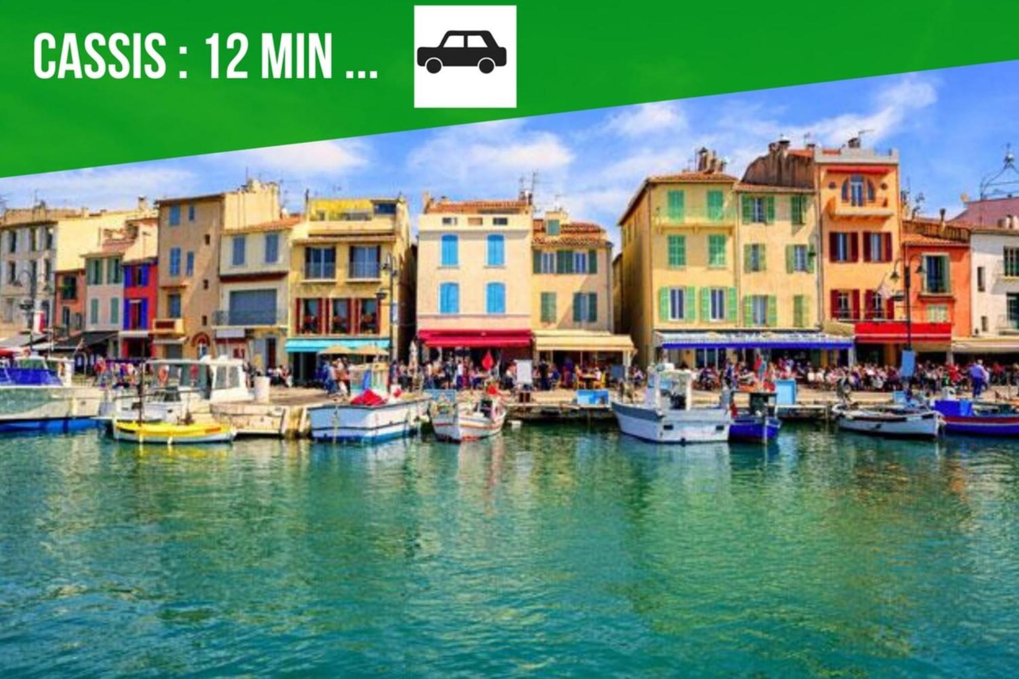 דירות Cosy La Baie Des Anges - Plage La Ciotat - Classe 3 Etoiles מראה חיצוני תמונה